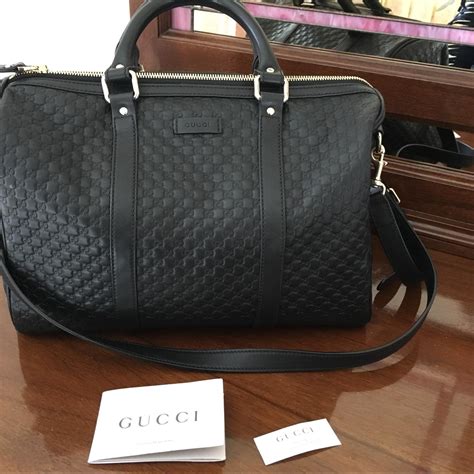 bauletto gucci pelle nera|bauletto Gucci donna.